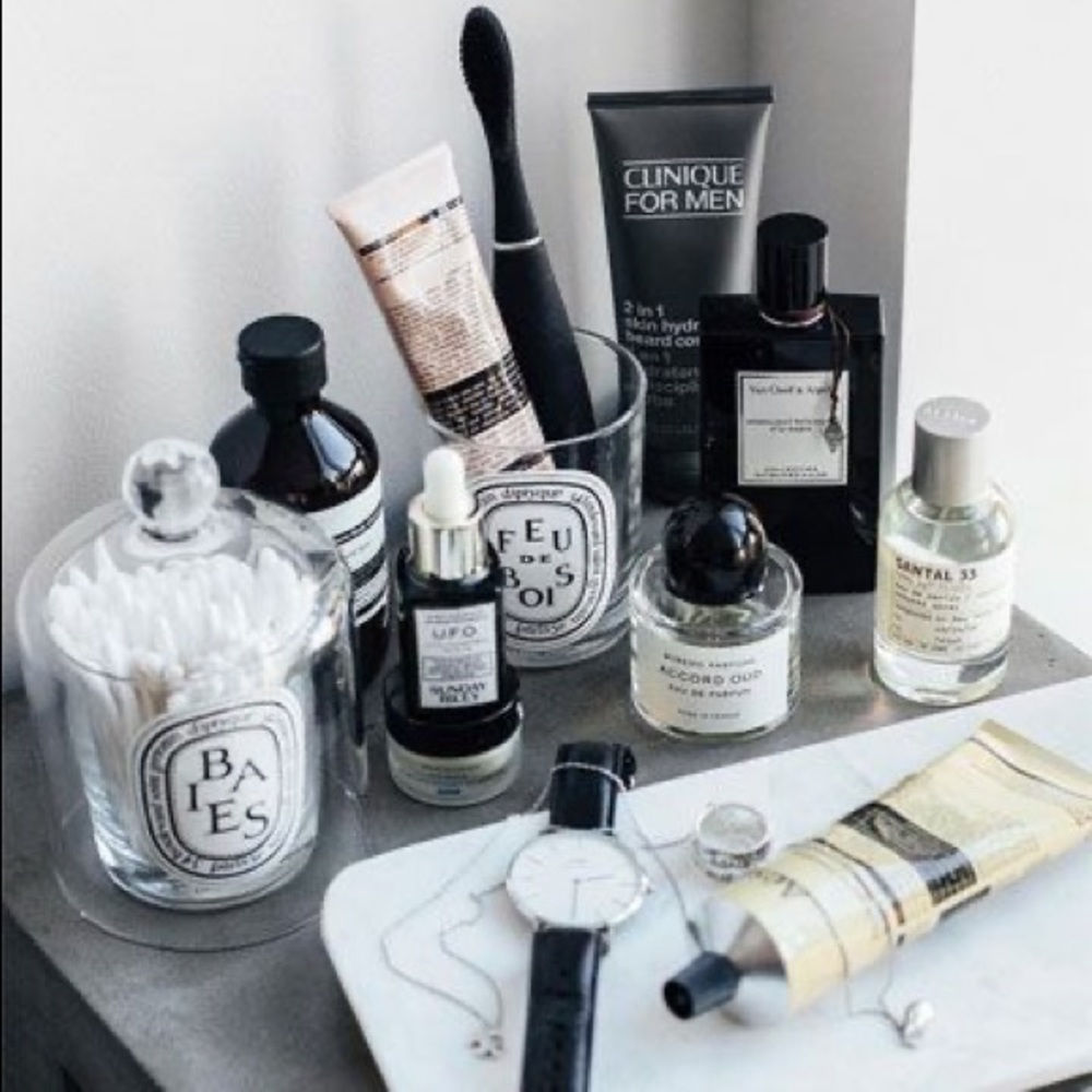 Empty Diptyque Roses Candle Jar